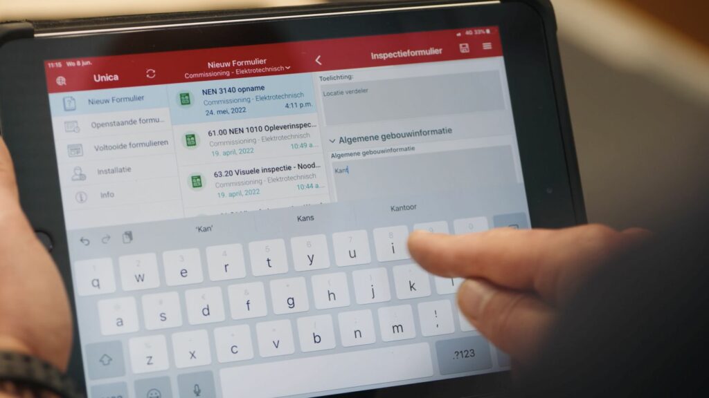 Unica inspections software