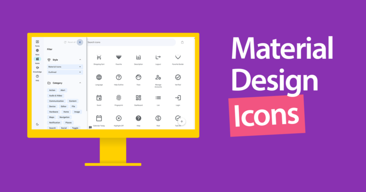 How to upgrade your business app’s look: Easy steps to import and organize Material Design icons in Resco